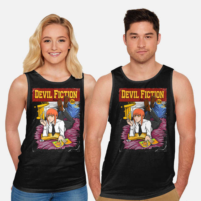 Devil Fiction-unisex basic tank-joerawks