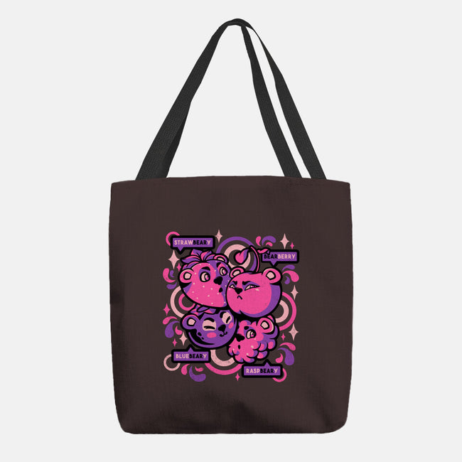 Love Bearies-none basic tote bag-tobefonseca