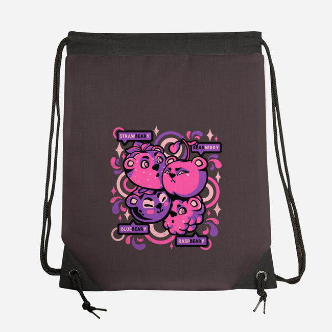 Love Bearies-none drawstring bag-tobefonseca
