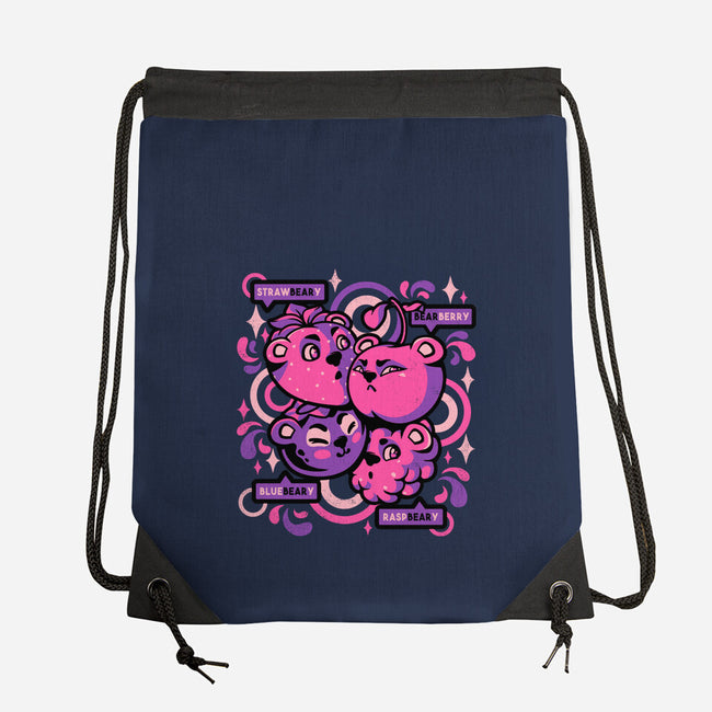 Love Bearies-none drawstring bag-tobefonseca