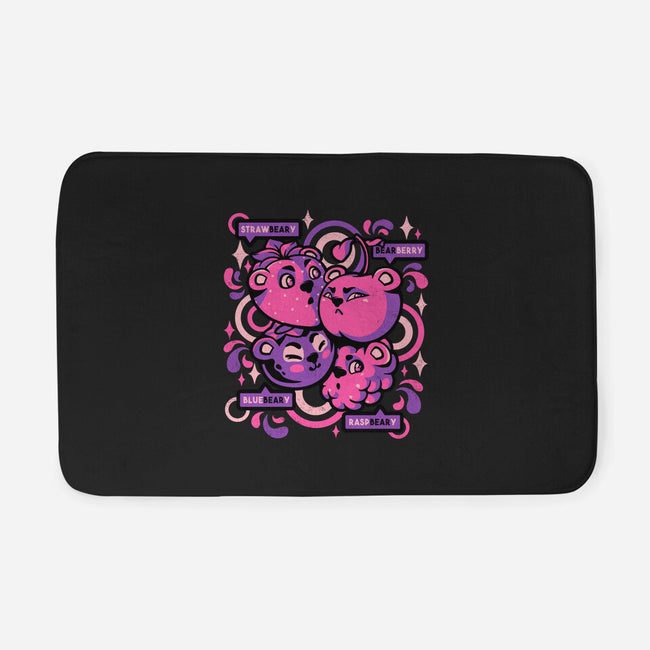 Love Bearies-none memory foam bath mat-tobefonseca