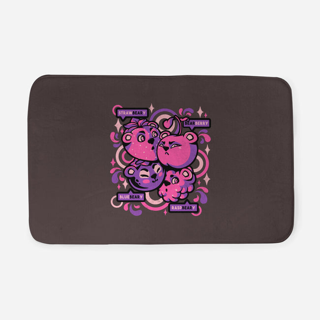 Love Bearies-none memory foam bath mat-tobefonseca