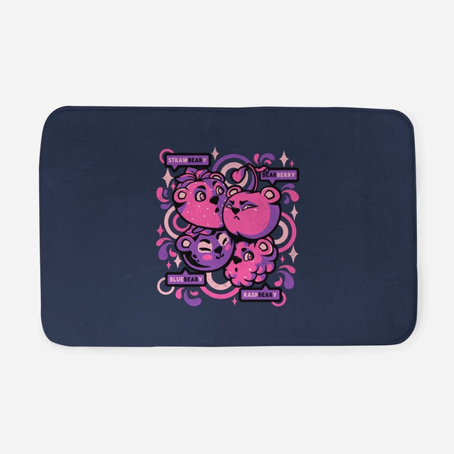 Love Bearies-none memory foam bath mat-tobefonseca