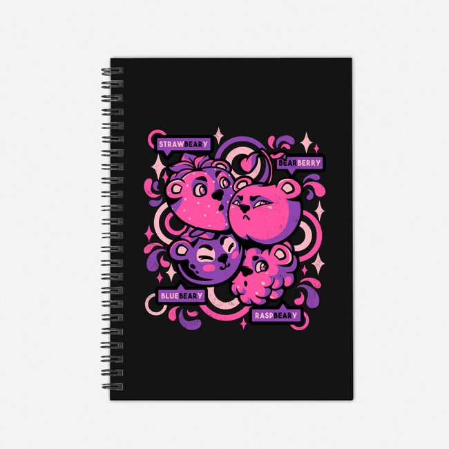 Love Bearies-none dot grid notebook-tobefonseca