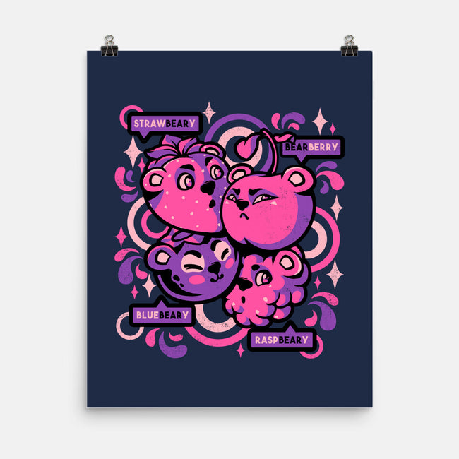 Love Bearies-none matte poster-tobefonseca