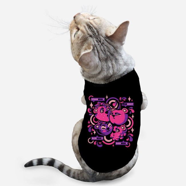 Love Bearies-cat basic pet tank-tobefonseca