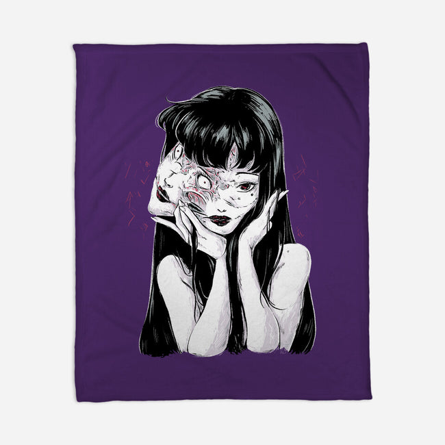 Tomie-none fleece blanket-xMorfina