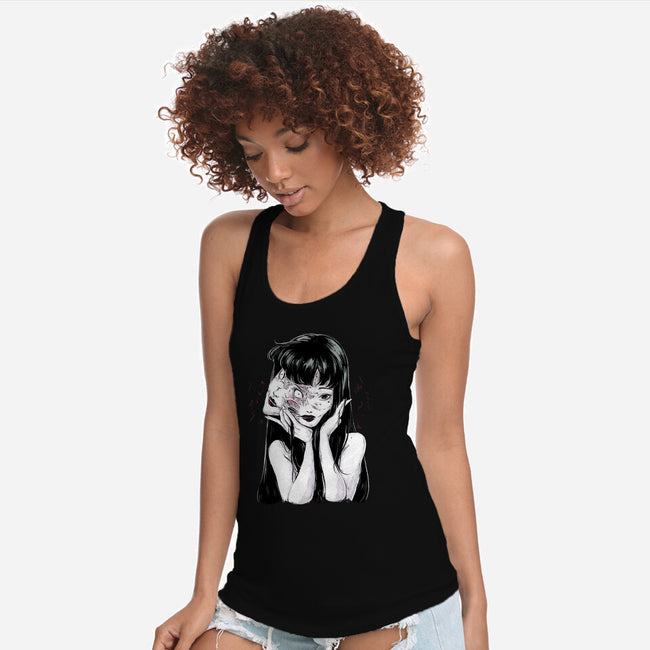 Tomie-womens racerback tank-xMorfina
