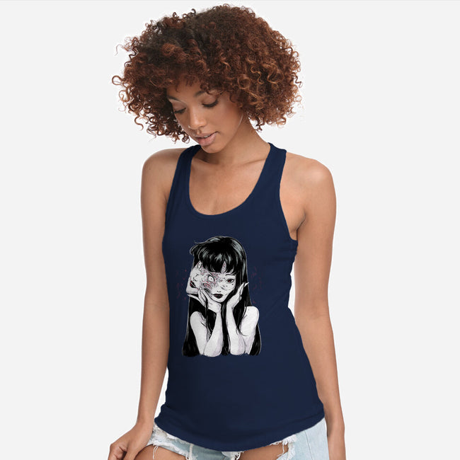 Tomie-womens racerback tank-xMorfina
