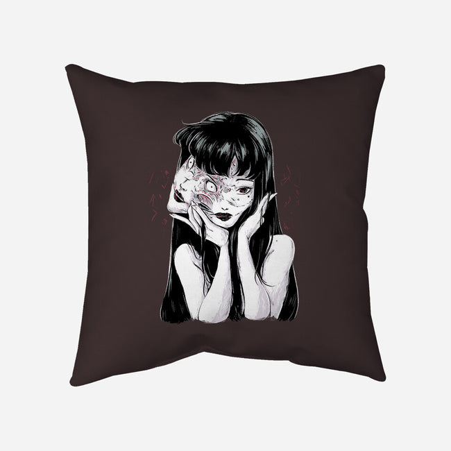 Tomie-none non-removable cover w insert throw pillow-xMorfina