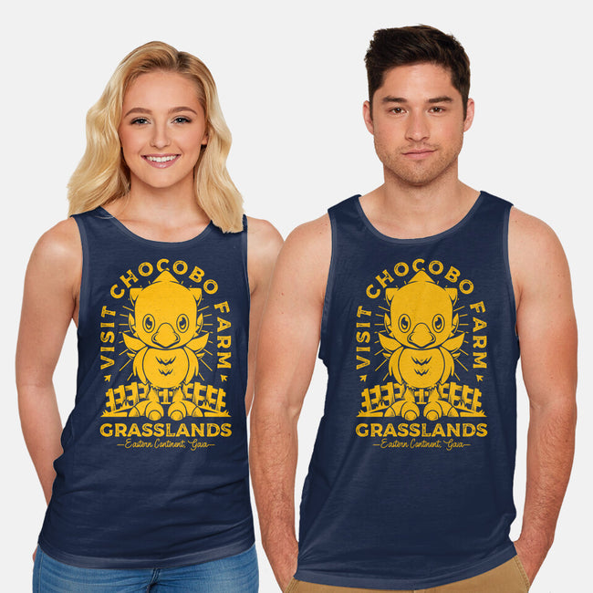Grasslands Area Farm-unisex basic tank-Alundrart
