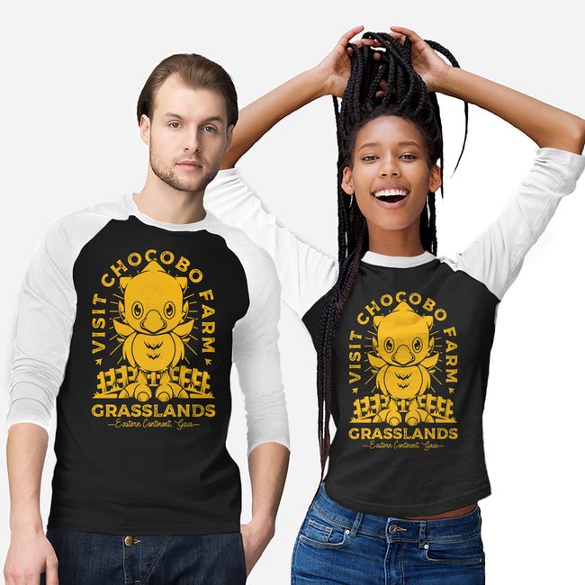 Grasslands Area Farm-unisex baseball tee-Alundrart