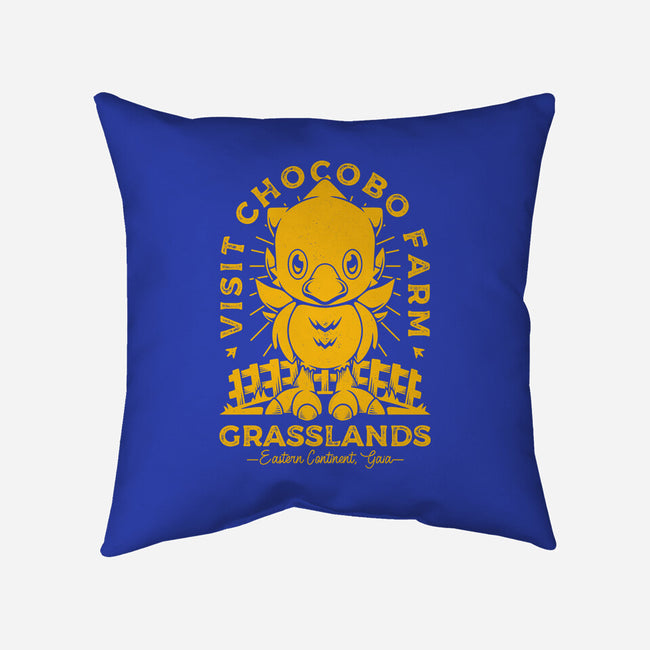 Grasslands Area Farm-none removable cover w insert throw pillow-Alundrart