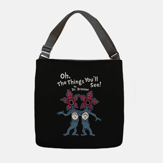 The Things You'll See-none adjustable tote bag-Nemons