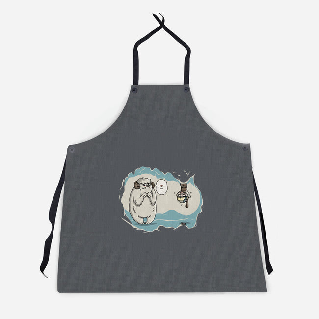 Hoth In Here-unisex kitchen apron-retrodivision