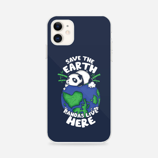 Pandas Live Here-iphone snap phone case-turborat14