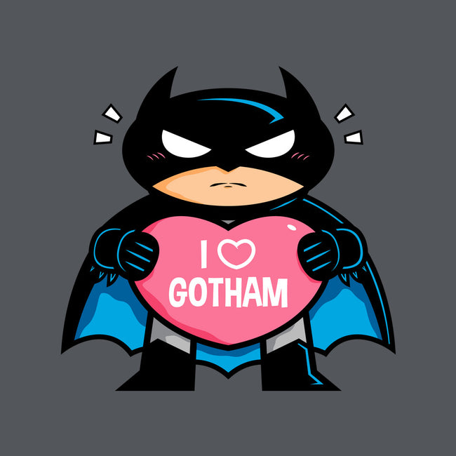 I Heart Gotham-none zippered laptop sleeve-krisren28