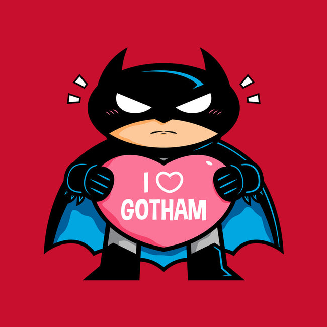 I Heart Gotham-womens fitted tee-krisren28