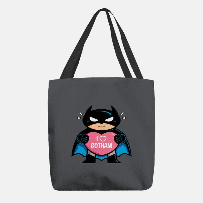 I Heart Gotham-none basic tote bag-krisren28