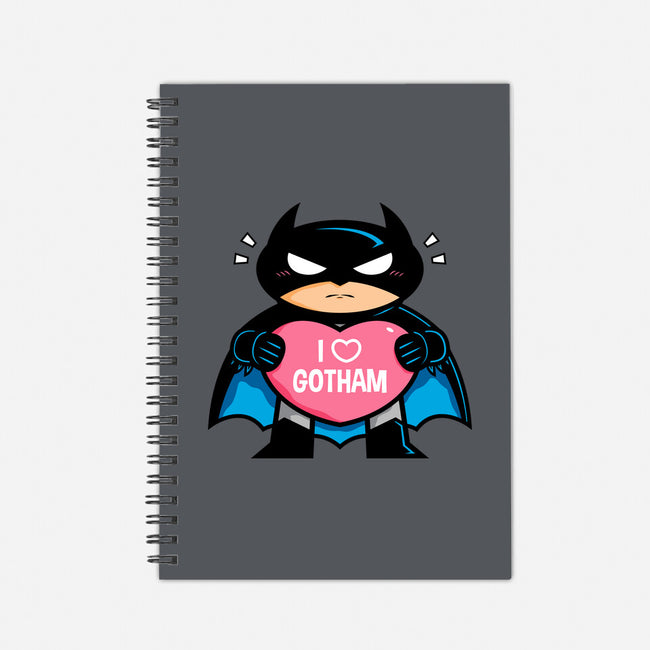 I Heart Gotham-none dot grid notebook-krisren28