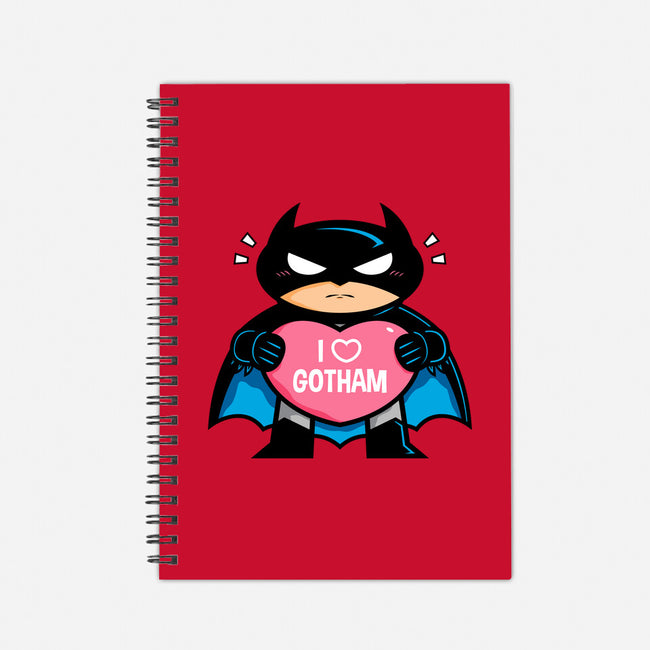 I Heart Gotham-none dot grid notebook-krisren28
