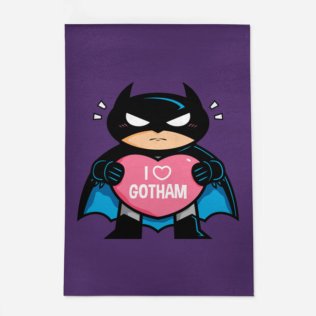 I Heart Gotham-none indoor rug-krisren28