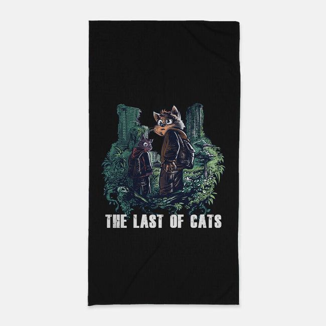 The Last Of Cats-none beach towel-zascanauta