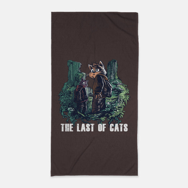 The Last Of Cats-none beach towel-zascanauta