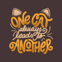 One Cat Always Leads To Another-none dot grid notebook-eduely