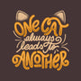 One Cat Always Leads To Another-none adjustable tote bag-eduely
