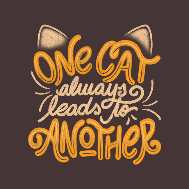 One Cat Always Leads To Another-none beach towel-eduely