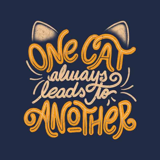 One Cat Always Leads To Another-youth basic tee-eduely