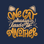 One Cat Always Leads To Another-mens heavyweight tee-eduely