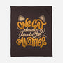 One Cat Always Leads To Another-none fleece blanket-eduely