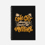 One Cat Always Leads To Another-none dot grid notebook-eduely