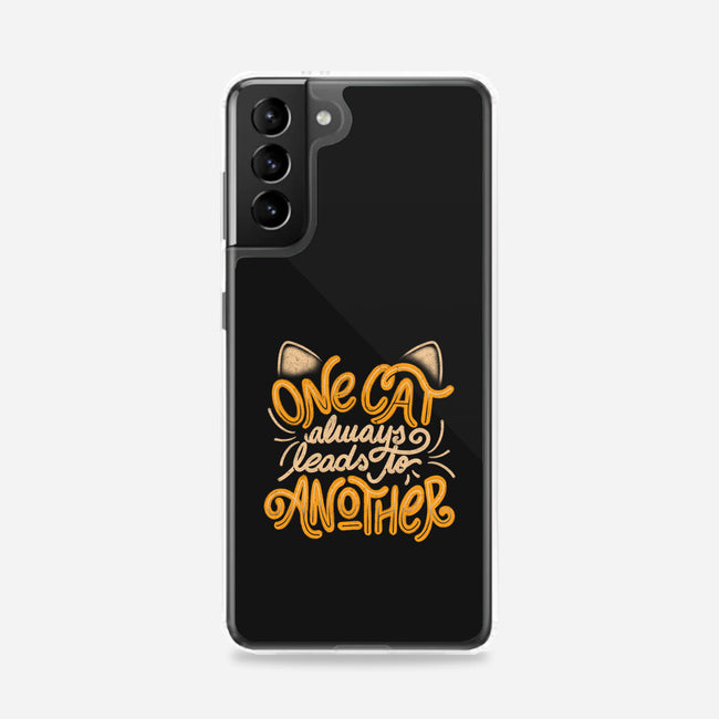 One Cat Always Leads To Another-samsung snap phone case-eduely