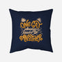 One Cat Always Leads To Another-none removable cover w insert throw pillow-eduely
