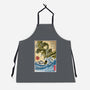 The King Of Terror In Japan-unisex kitchen apron-DrMonekers