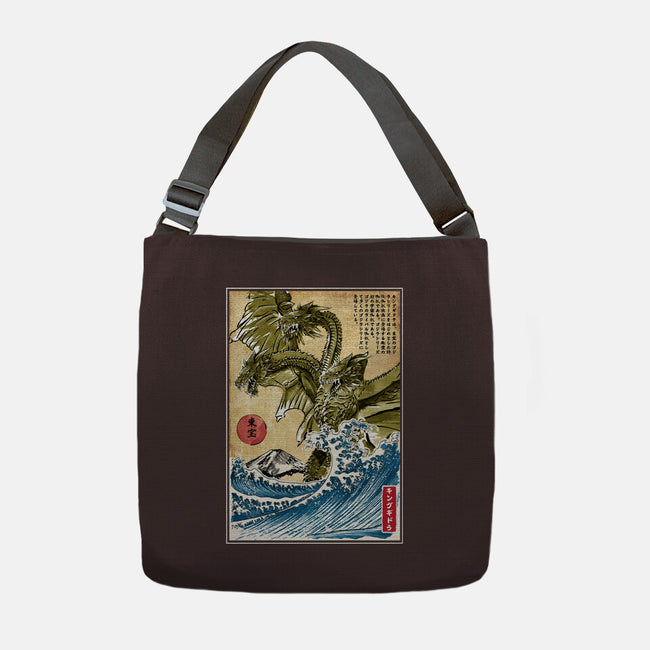 The King Of Terror In Japan-none adjustable tote bag-DrMonekers
