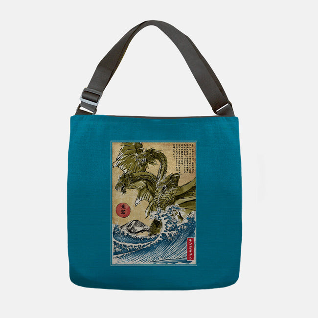 The King Of Terror In Japan-none adjustable tote bag-DrMonekers