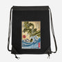 The King Of Terror In Japan-none drawstring bag-DrMonekers