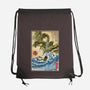 The King Of Terror In Japan-none drawstring bag-DrMonekers