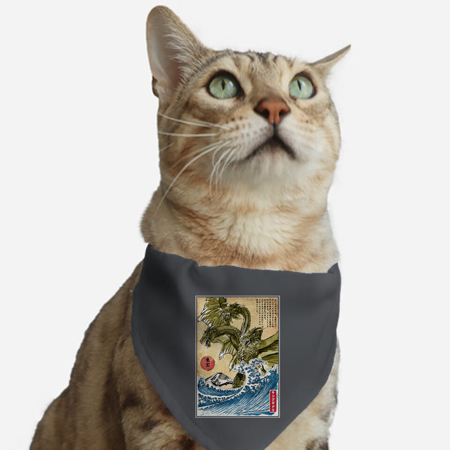 The King Of Terror In Japan-cat adjustable pet collar-DrMonekers