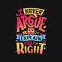 I Know I'm Right-youth crew neck sweatshirt-Snouleaf