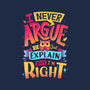 I Know I'm Right-womens v-neck tee-Snouleaf