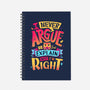 I Know I'm Right-none dot grid notebook-Snouleaf