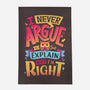 I Know I'm Right-none indoor rug-Snouleaf