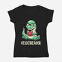 Velocireader-womens v-neck tee-koalastudio