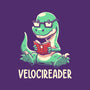 Velocireader-none polyester shower curtain-koalastudio