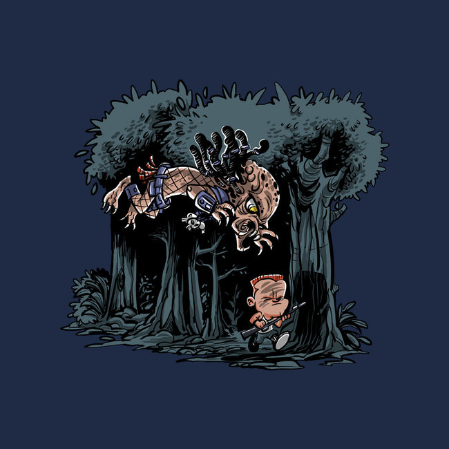 Arnie And Predator-womens basic tee-zascanauta